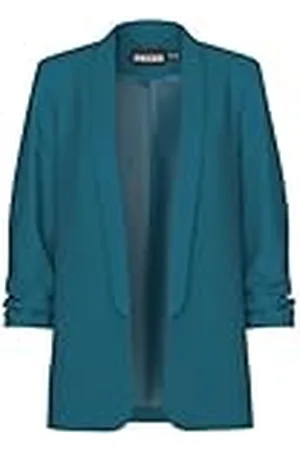 Pieces® Pcboss 3/4 Blazer Noos Blazer, Mujer, Deep Lagoon., L