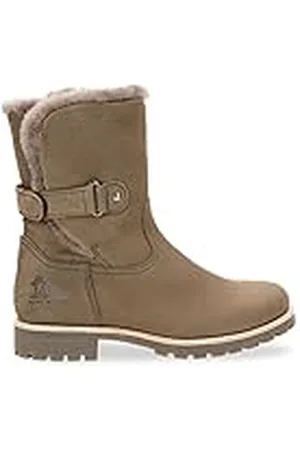 Panama Jack Felia Igloo, Botas Estilo Motero Mujer, Gris (Gris B7), 38 EU