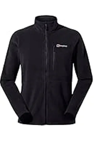 Berghaus UK Activity Polartec Interactive Chaqueta de Forro Polar, Hombre, Negro/Negro, XXXL