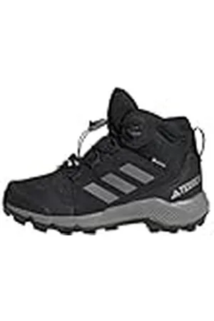 adidas Terrex Mid Gore-Tex Hiking Shoes, Core Black/Grey Three/Core Black, 33 EU