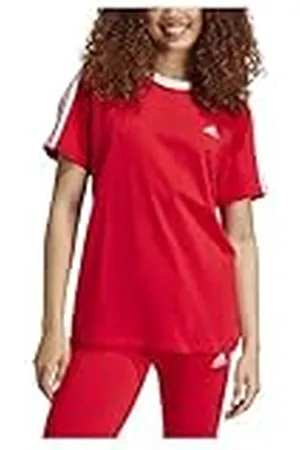 adidas Mujer Essentials 3-Stripes tee, , XS