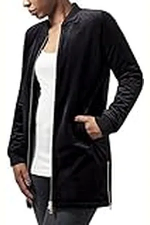Urban classics Ladies Long Velvet Jacket, Chaqueta Para Mujer, , 38