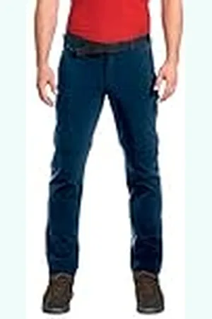 Maier Sports Torid Slim Zip Pantalones para Senderismo, Hombre, Azul , 60