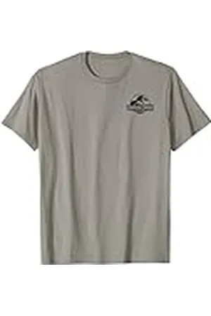 Jurassic Park Logotipo clásico de en el pecho izquierdo Camiseta