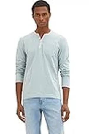TOM TAILOR 1035551 Camiseta de Manga Larga, , M para Hombre
