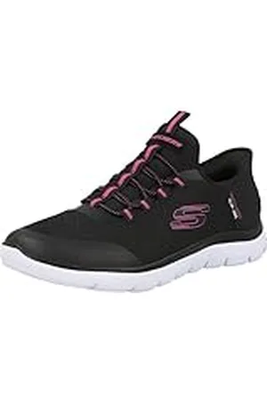Skechers Summits Slip-ins, Zapatillas Niñas, Black, 2.5 UK Child