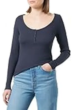 QS by s.Oliver Camiseta de Manga Larga, , 46 para Mujer