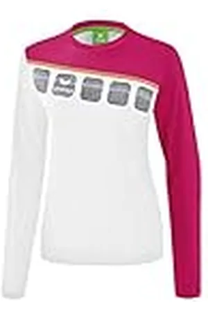 Erima 1331918 Camiseta, Unisex niños, Blanco/Love Rose/Peach, 164