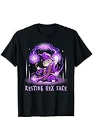 Grumpy Cat Wizard - Cara hexagonal en reposo Camiseta