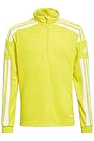 adidas Unisex niños Squadra 21 Training Top, Team Yellow/White, 11-12 Years