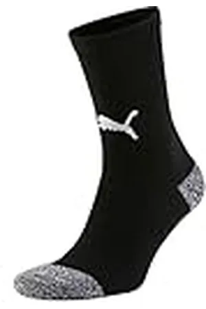 PUMA TeamLIGA Training Socks Calcetines Cortos, Hombre, Black White, 3
