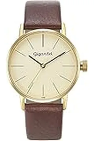 Gigandet Reloj de Pulsera para Mujer Movimiento de Cuarzo analógico con Correa de Cuero G43-009