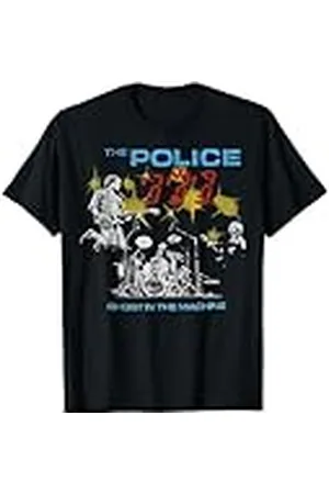 Police Rock Music Band Ghost In The Machine Camiseta