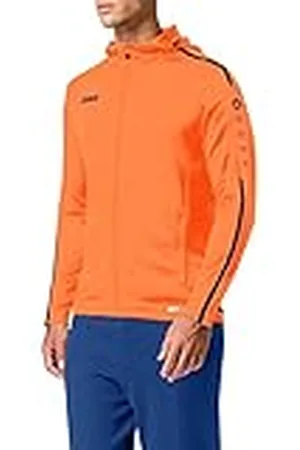 Jako Chándal para hombre poliéster Striker 2.0 con capucha, color flame/azul marino, S, M9419
