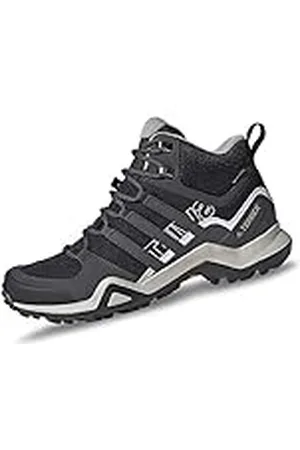 adidas Terrex Swift R2 Mid GTX W, Zapatillas para Carreras de montaña Mujer, Core Black/DGH Solid Grey/Purple Tint, 37 1/3 EU