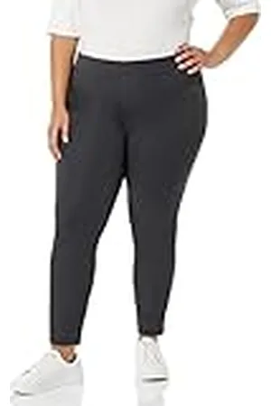 Amazon Pantalones tobillero con Cierre Lateral bielástico y Corte Entallado Mujer, , 38