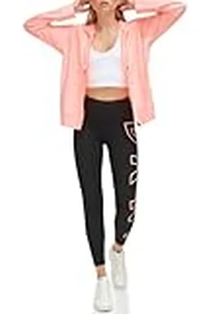 DKNY Cintura Alta 7/8 Exploded Logo Tight Leggings, , XXS para Mujer