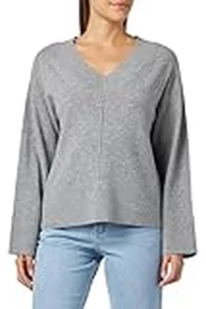 Y.A.S Emilie LS Jersey de Punto con Cuello en V S.Noos, , XL para Mujer