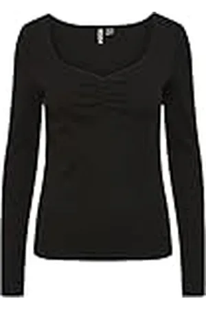 Pieces® Pctania LS Top Noos BC Camiseta de Manga Larga, , Extra-Small para Mujer