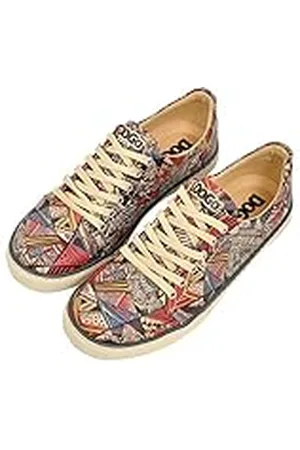 Dogo Sneakers, Zapatilla de Deporte Mujer, Multicolore, 37 EU