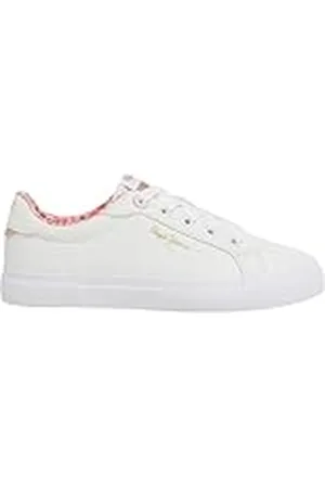 Pepe Jeans Kenton Bass G, Zapatillas para Niñas, (White), 3