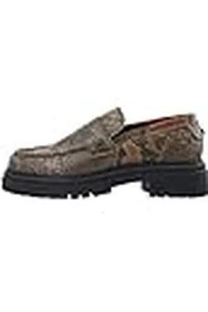 Cashott Cashannah-Mocasines de Piel de Serpiente, Mujer, , 38 EU