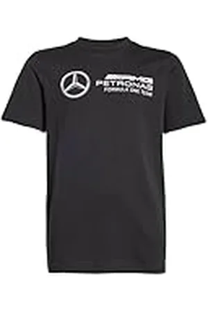 adidas Mercedes - Camiseta unisex para niños, diseño de ADN AMG Petronas Formula One Team DNA Graphic para jóvenes de 5 a 6 años, color