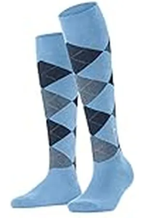 Burlington Queen W Kh algodón estampados 1 par, Calcetines largos Mujer, , 36-41