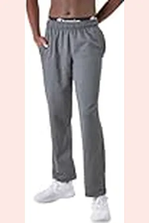 Champion Powerblend, Fleece Open-Bottom Sweatpants for Men (Reg. Or Big & Tall) Pantalones, Logotipo de C Patch, X-Large para Hombre