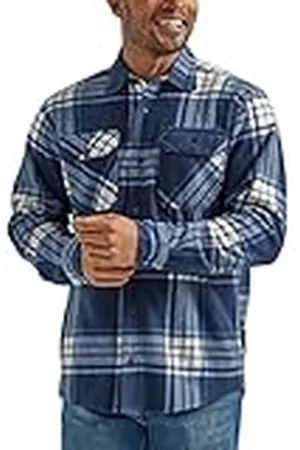 Wrangler Camiseta de Manga Larga para Hombre - - Medium
