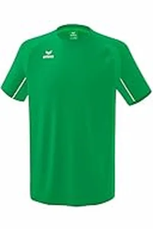 Erima Entrenamiento Liga Star Camiseta, Smaragd/Blanco, Large para Hombre