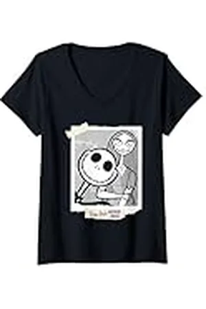 The Nightmare Before Christmas Mujer True Love Camiseta Cuello V
