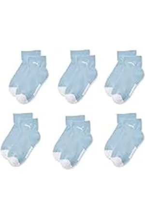 PUMA CLSSC Sock, (Powder Blue), 23-26 (Pack de 6) Unisex Bebé