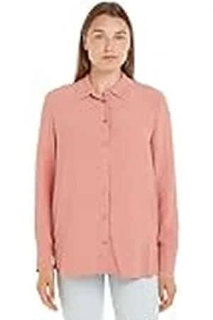 Tommy Hilfiger Blusa para Mujer Crepe Shirt Elegante, , 42