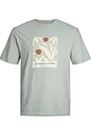 JACK & JONES JACK&JONES JUNIOR Jormarbella AOP Branding tee SS CR Jnr Camiseta, , 164 cm para Niños