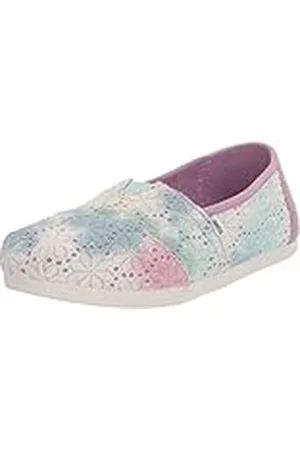 TOMS Alpargata Cloudbound, Mocasines Planos Mujer, Morado (Tinte Anudado Malva Lila), 35.5 EU