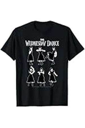 Wednesday The Dance Moves Tutorial Camiseta