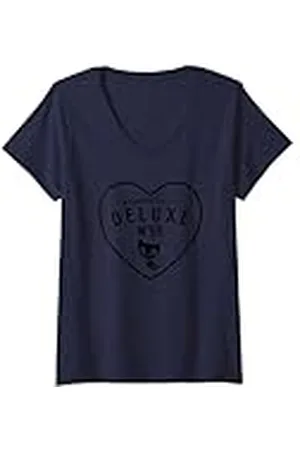 Pussy Deluxe Mujer Cat kitten neko pussy kat katze chaton mademoiselle Camiseta Cuello V