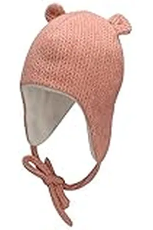 Sterntaler Gorro con Orejas, Rosa, 37 para Niñas