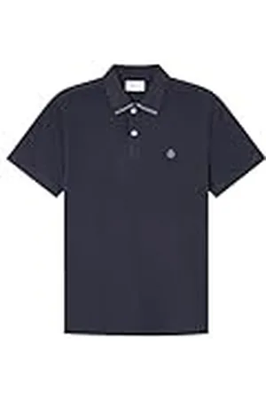 Cortefiel SPRINGFILED, Hombre, Polo Slim Contrastes, Navy, M