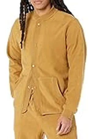 Amazon Chaqueta Bomber de Fibra Micropolar, poliéster Reciclado y Corte Recto, Disponible en Largos Especiales (Anteriormente Amazon Aware) Hombre, , XXL Alto