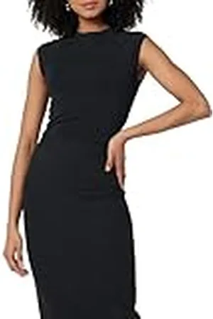 THE DROP Eloisa Cap Sleeve Crop Top Corto, , XL