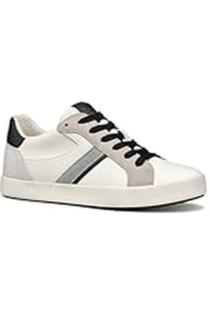 Geox D BLOMIEE C, Zapatillas Mujer, Optic White/Black, 41 EU