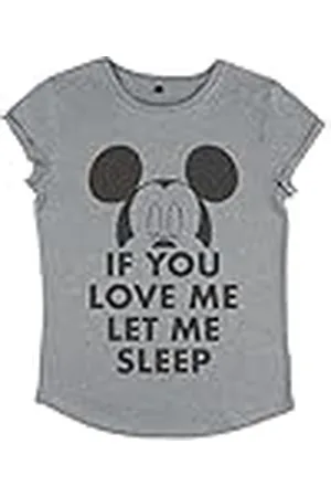 Disney Camiseta de Manga Larga para Mujer con diseño de Mickey Classic, , S