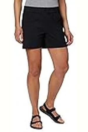 Columbia Firwood Camp II Pantalones Cortos de Senderismo, Mujer, Black, XS/5