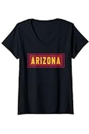 ARIZONA Mujer Asistencia Estatal de Camiseta Cuello V