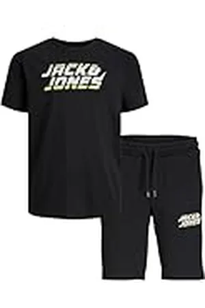 JACK & JONES JACK&JONES JUNIOR Jcokapper tee SS Cn Set Pack MP SMU Jnr Conjunto de Camiseta y Pantalones Cortos, , 140 para Niños