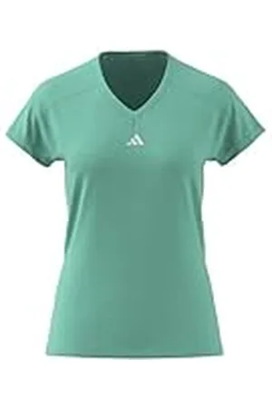 adidas Mujer AEROREADY Train Essentials Minimal Branding V-Neck tee, , M