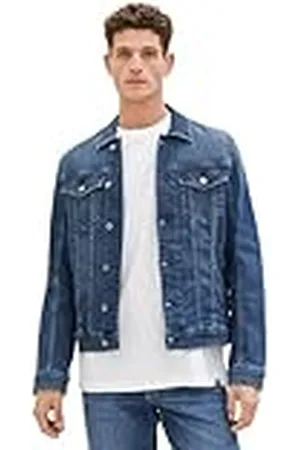 TOM TAILOR 1040165 Chaqueta de Jean, , S para Hombre