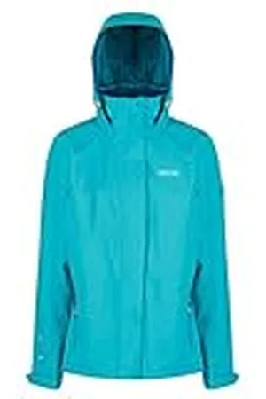 Regatta Calyn Stretch II Waterproof and Breathable Mesh Lined Hooded Outdoor Active Chaqueta, Mujer, , 8